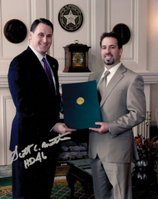 Dr.Scott with Representative Martin